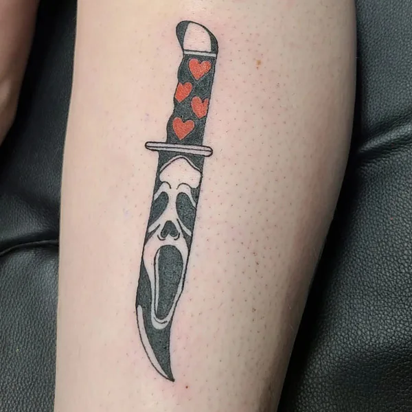 Ghostface tattoo 54