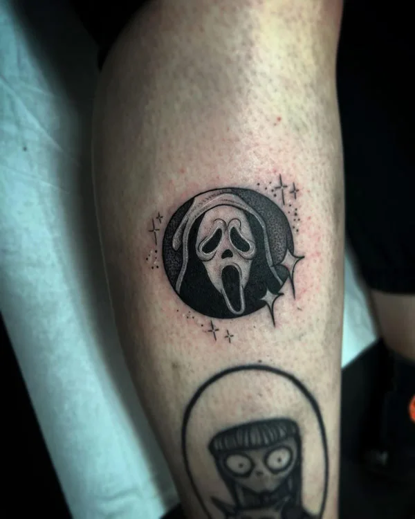 Ghostface tattoo 55