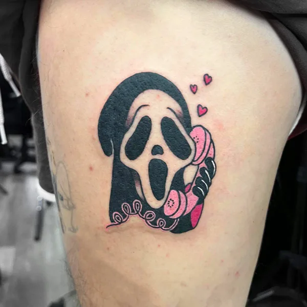 Ghostface tattoo 60