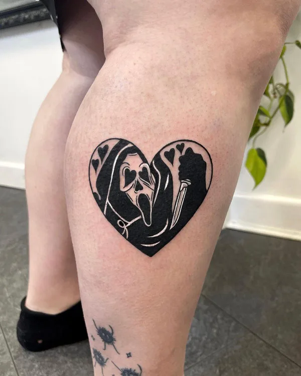 Ghostface tattoo 62