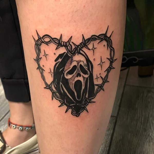 Ghostface tattoo 63