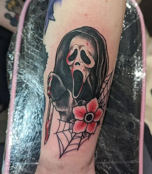 Ghostface tattoo 64