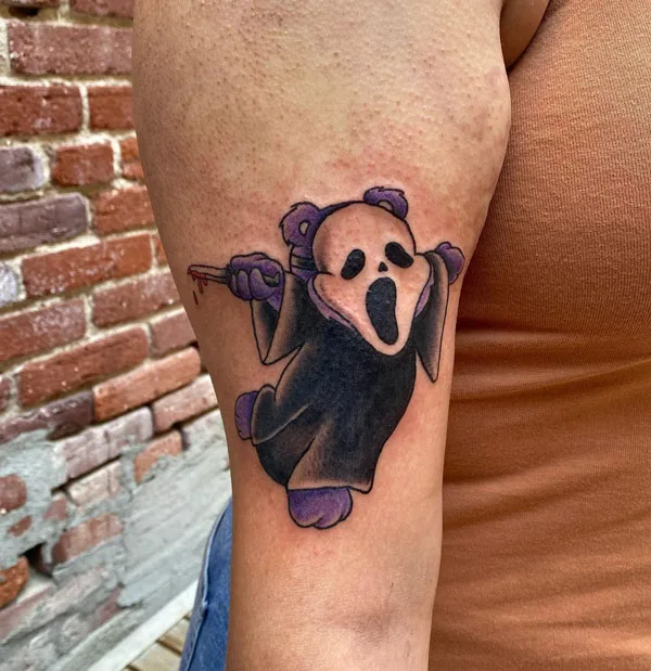 Ghostface tattoo 68