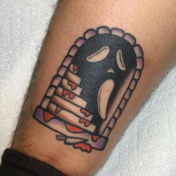 Ghostface tattoo 73