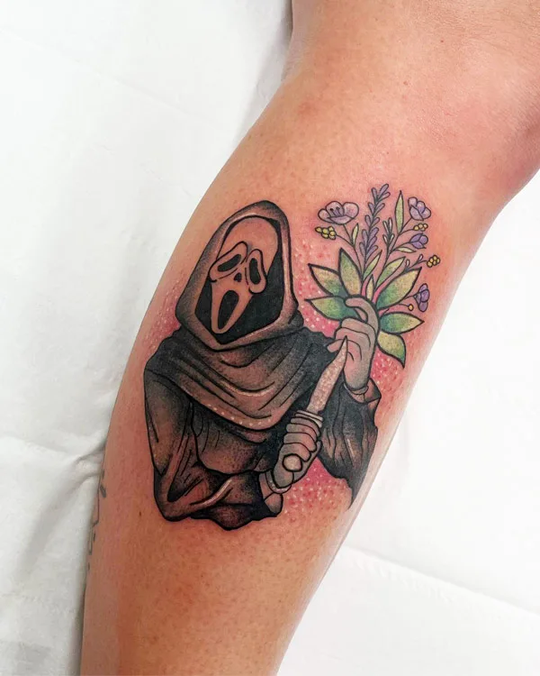 Ghostface tattoo 79