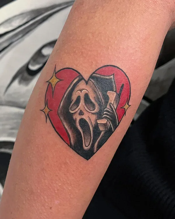 Ghostface tattoo 81
