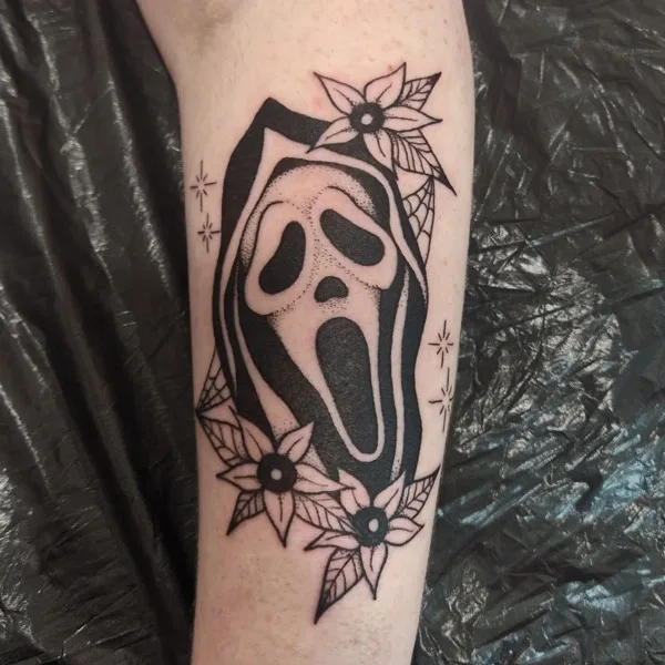 Ghostface tattoo 85