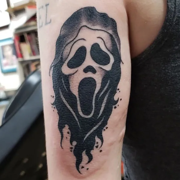 Ghostface tattoo 89