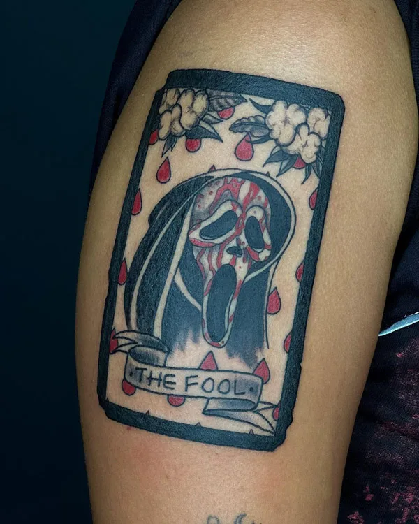Ghostface tattoo 91