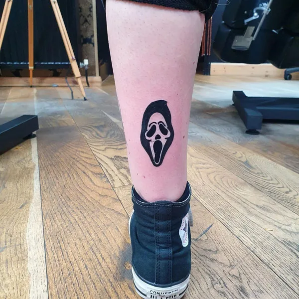 Ghostface tattoo 93