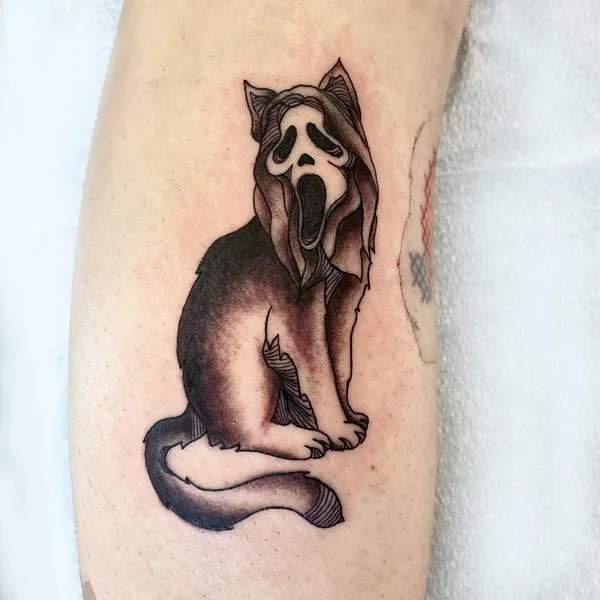 Ghostface tattoo 95