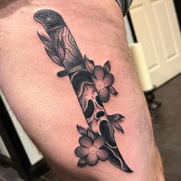 Ghostface tattoo 97