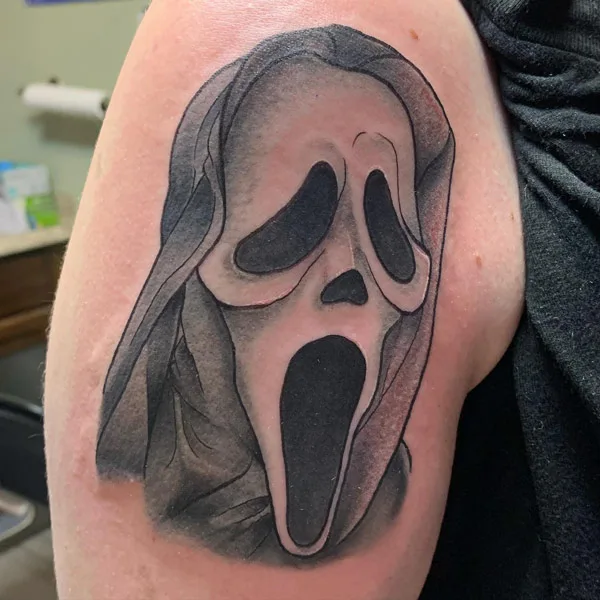 Ghostface tattoo 98