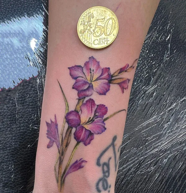 Gladiolus Tattoo Meaning