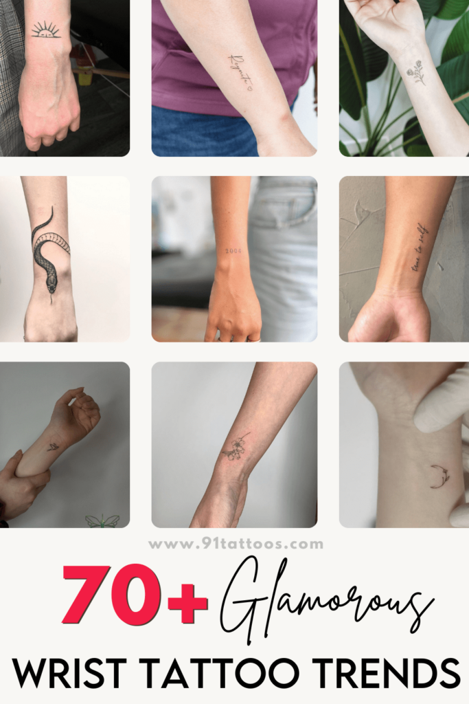 Glamorous wrist tattoo trends for luxe appeal glamour unleashed