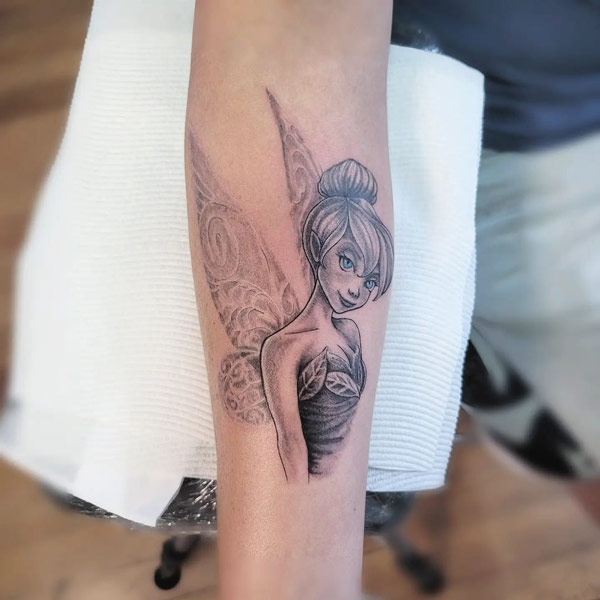 Glittery Fairy Tattoo 2