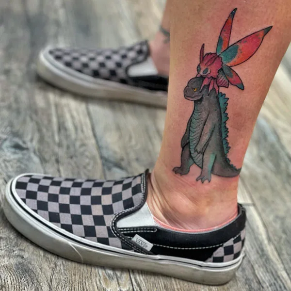 Godzilla tattoo 20