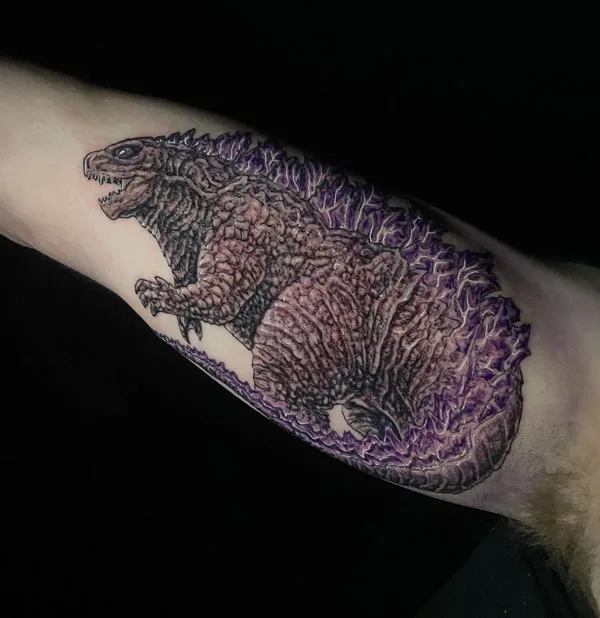 Godzilla tattoo 24