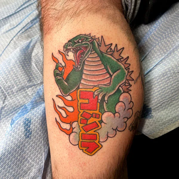 Godzilla tattoo 51
