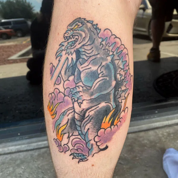 Godzilla tattoo 52