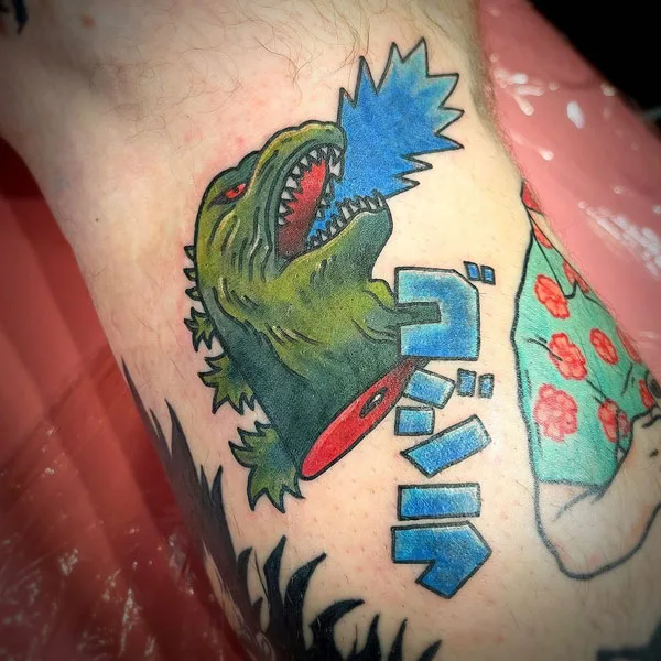 Godzilla tattoo 58