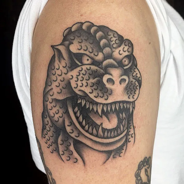 Godzilla tattoo 76