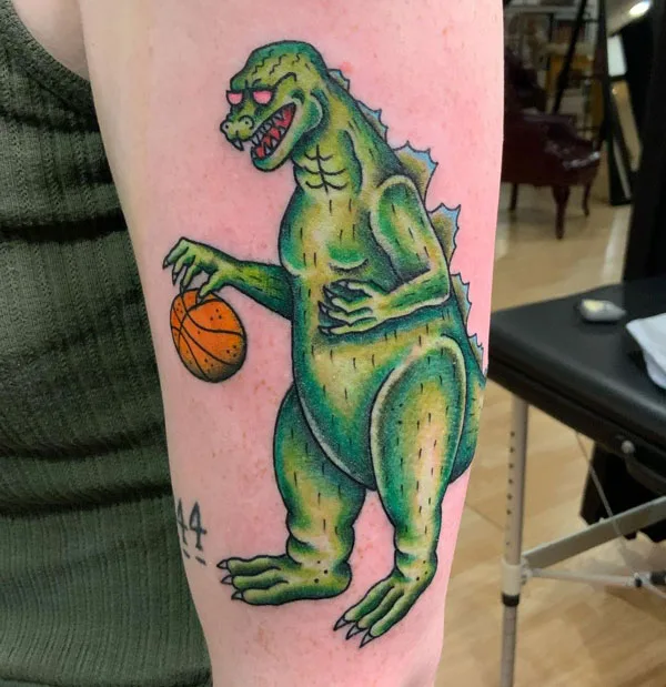 Godzilla tattoo 78