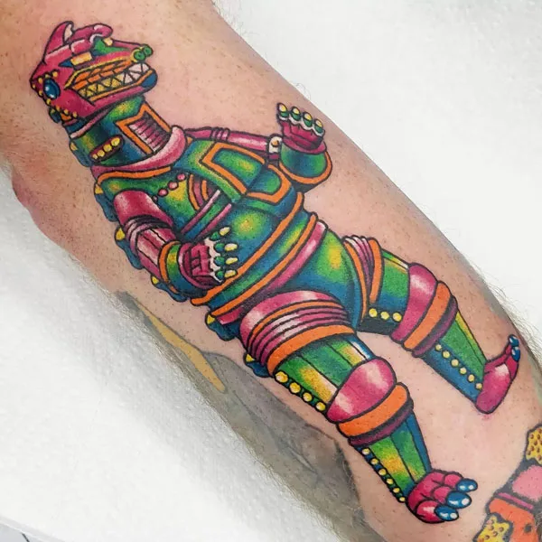 Godzilla tattoo 91