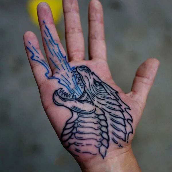Godzilla tattoo 93