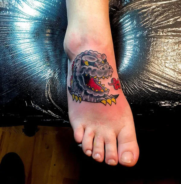 Godzilla tattoo 95