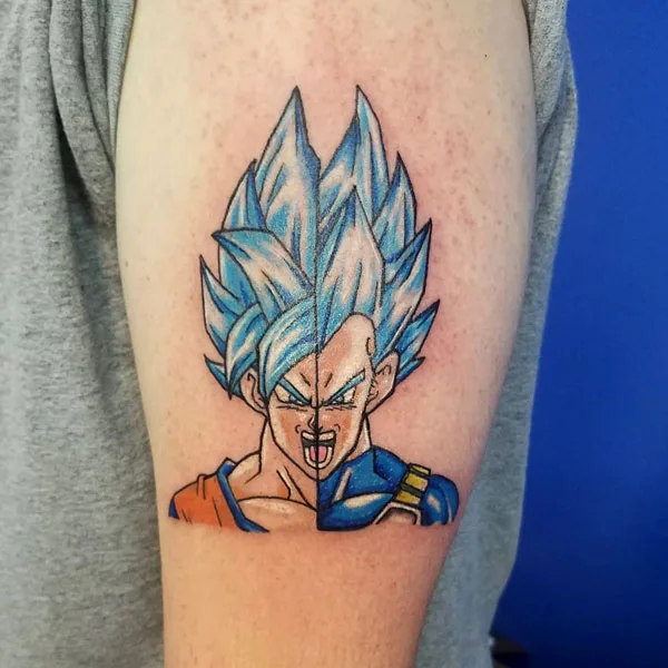 Goku and Vegeta Tattoo