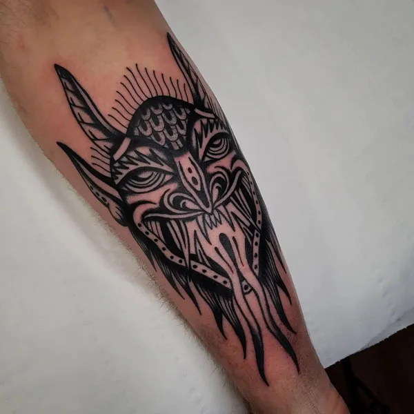 Gold Leaf Tattoo 3
