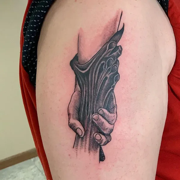Good vs Evil tattoo 16