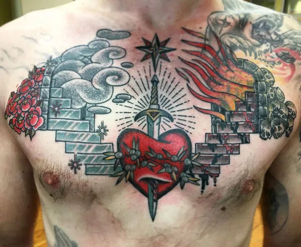 Good vs Evil tattoo 17