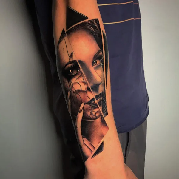 Good vs Evil tattoo 20