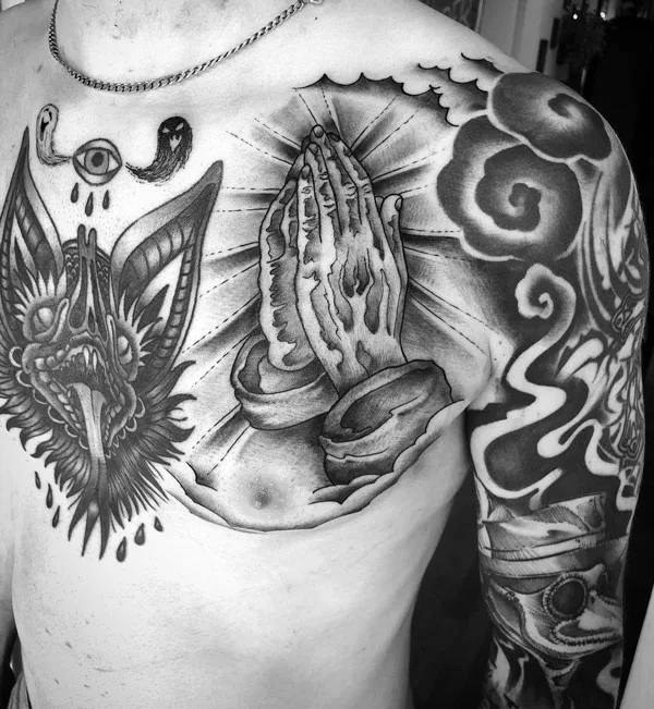 Good vs Evil tattoo 25
