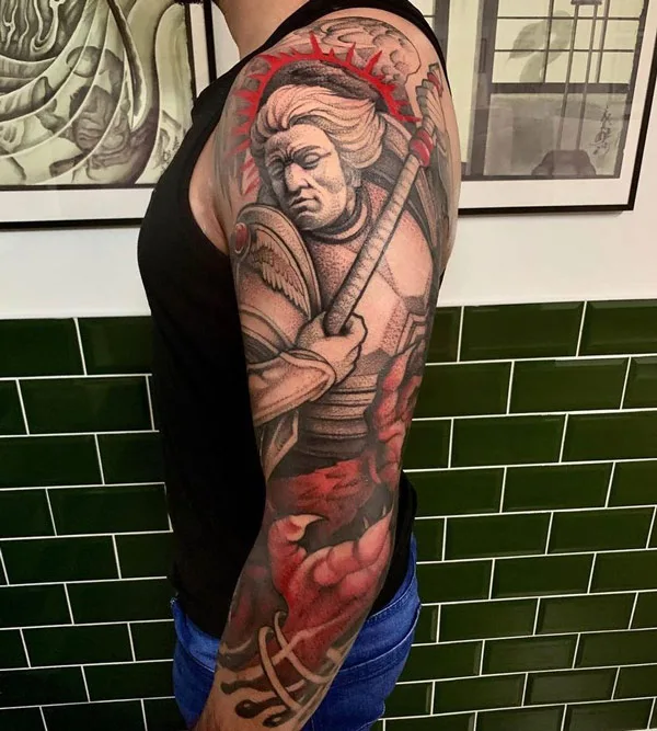 Good vs Evil tattoo 26