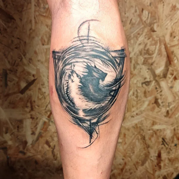 Good vs Evil tattoo 47