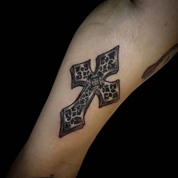 Gothic Cross Tattoo 2
