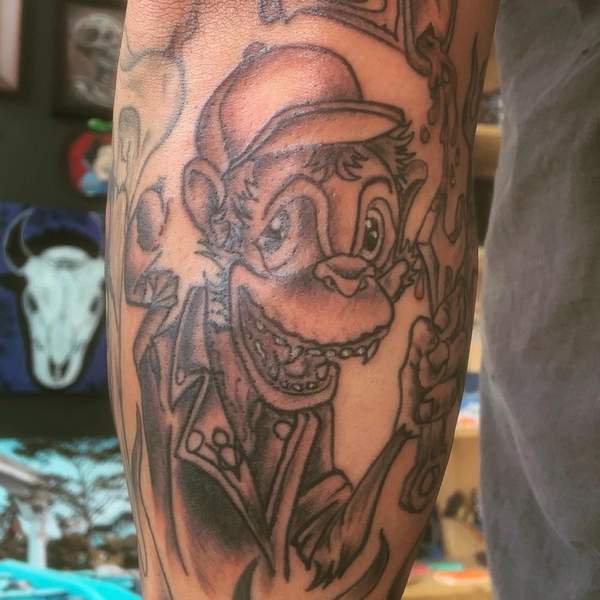 Grease Monkey Tattoo 2