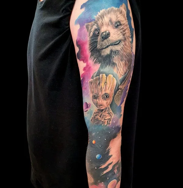 Guardians Of The Galaxy Tattoo 2