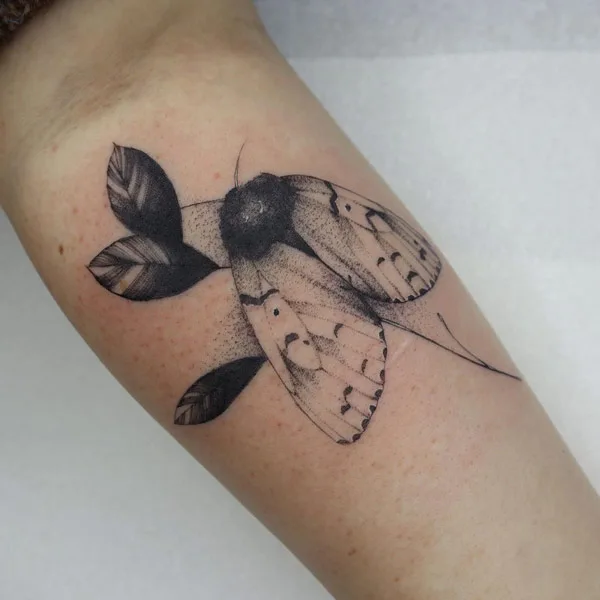 Gypsy Moth Tattoo