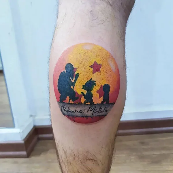 Hakuna matata tattoo 18