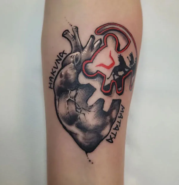 Hakuna matata tattoo 36
