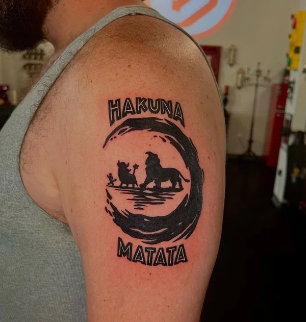 Hakuna matata tattoo 51