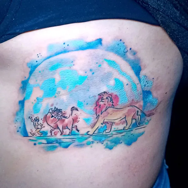 Hakuna matata tattoo 56