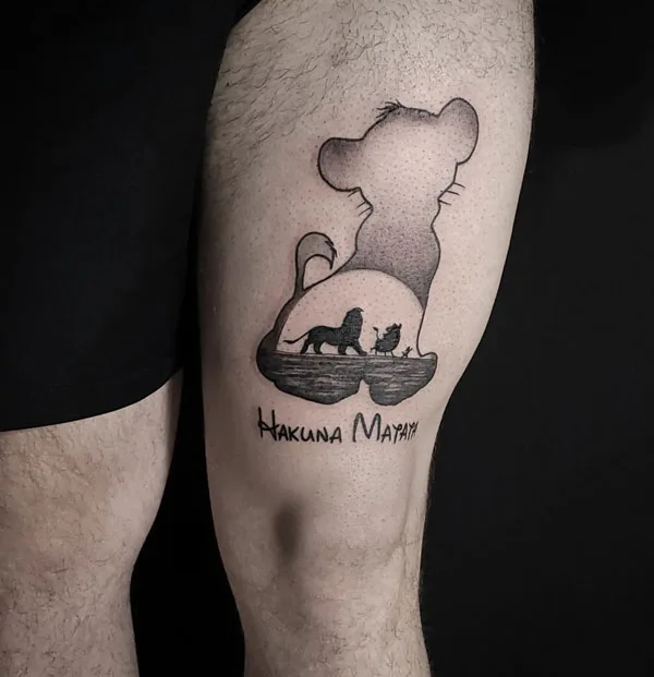Hakuna matata tattoo 57