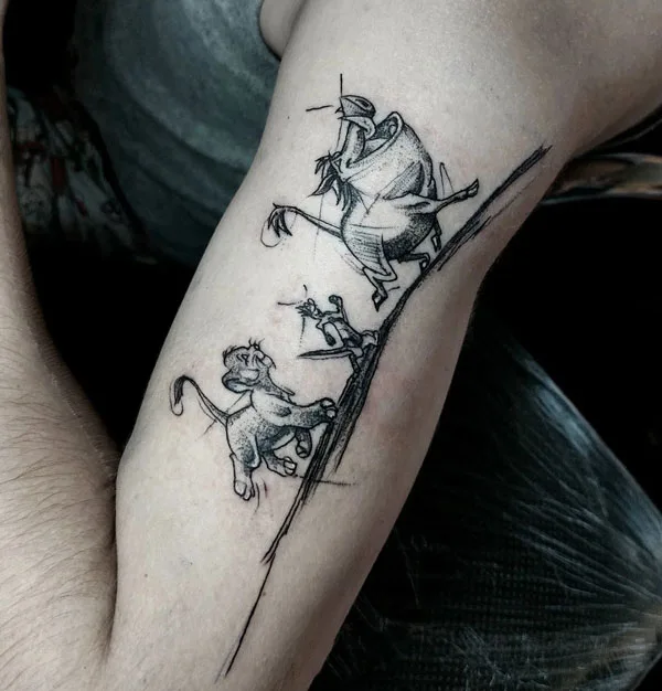 Hakuna matata tattoo 82