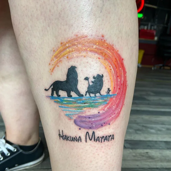 Hakuna matata tattoo 87