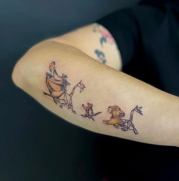 Hakuna matata tattoo 93